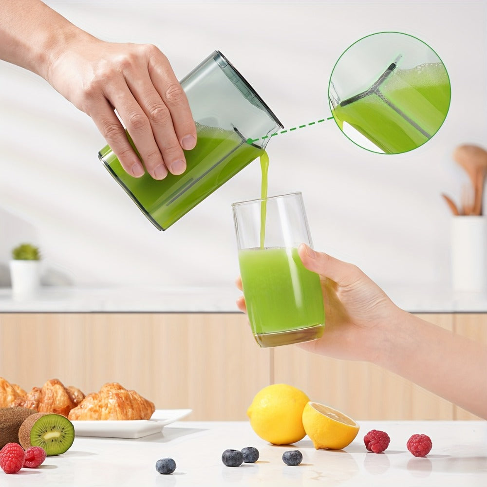 Centrifugal Juicer Machine Dual Speed 2.5 Inch Wide Feed Chute Anti-Drip BPA-Free Electric Juice Extractor for Fruits Vegetables Apples Carrots Citrus Easy Clean