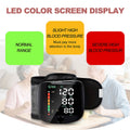 Wrist Blood Pressure Monitor with Large LCD Display ¨C Portable Digital BP Machine with Adjustable Cuff, Pulse Rate Detection & One-Button Operation for Home Use