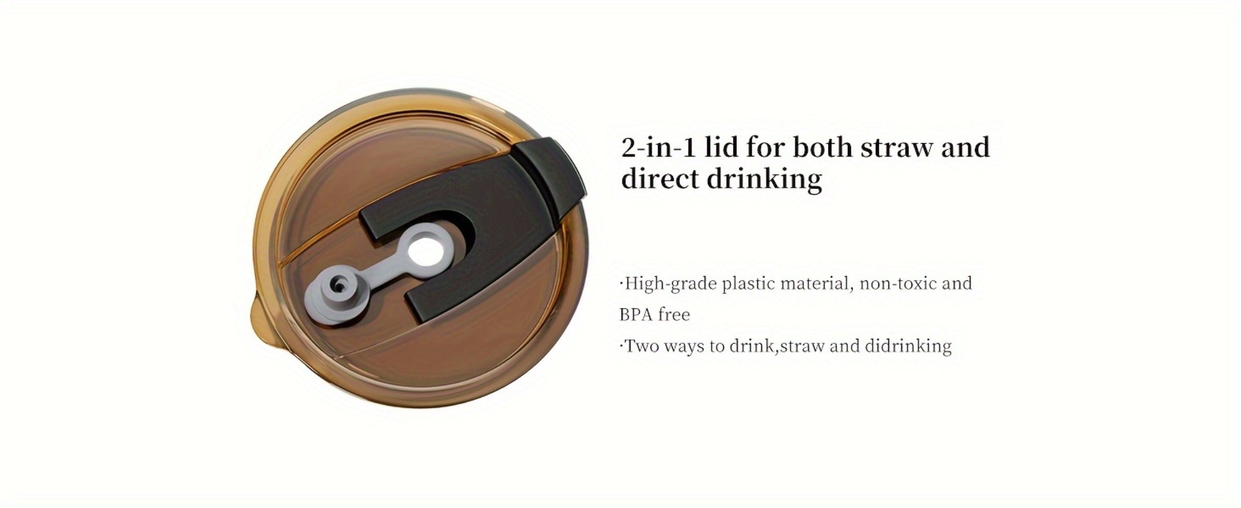 Glass Coffee Cup with Straw 14 Oz ¨C BPA-Free Glass Travel Mug & Water Bottle for Men & Women ¨C Tumbler for Coffee, Juice & Office Use ¨C Easy to Clean ¨C Brown & Dark Green