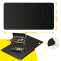 Grill Mat Fire Resistant BBQ Pad ¨C Oversized Under Grill Mat 2000¡ãF Heat Resistant, Waterproof Oil-Resistant Deck Protector for Outdoor Grilling, Fireplace & Fire Pit ¨C 60x48, 72x39, 76x51 Inches