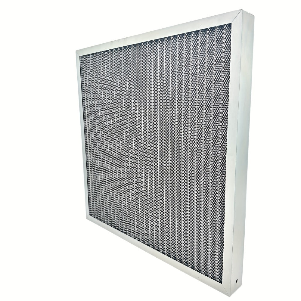 Washable HVAC Air Filter Reusable Permanent Furnace Filter with Aluminum Frame, Easy to Clean, Multiple Sizes Available, Electrostatic Air Filter for Home and Office HVAC Systems