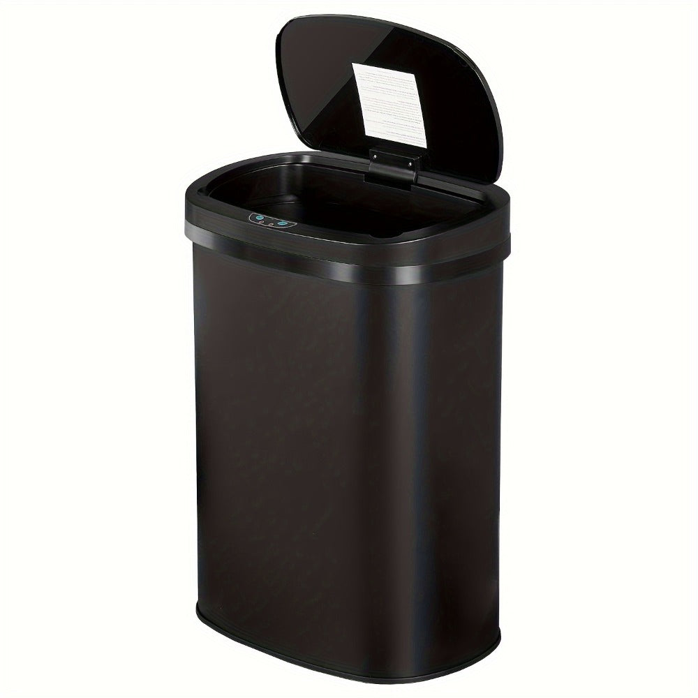 Touchless Motion Sensor Trash Can 13 Gallon 50L ¨C Automatic Kitchen Garbage Can for Home Office Bedroom Living Room
