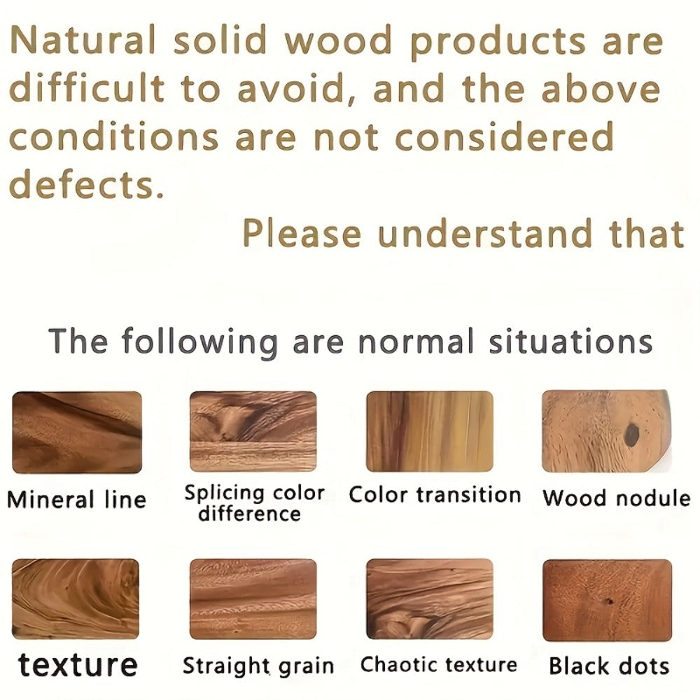 Acacia Wood Cutting Board Set 2-Piece Extra Thick Wooden Chopping Board with Non-Slip Handle for Meat Bread Cheese Reversible Kitchen Board Gift Set