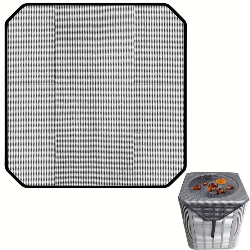 Outdoor AC Cover Premium Waterproof Windproof | Super Durable Air Conditioner Protector with Breathable PVC Mesh Ventilation ¨C Dust & Cold Air Barrier for Condenser Units
