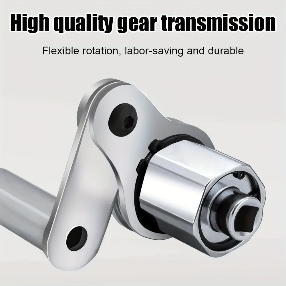 Torque Multiplier Wrench Set 1:16 400NM Lug Nut Remover ¨C 1/2 Drive Labor-Saving Tire Changing Kit with 17mm 19mm 21mm Sockets, Lug Nut Removal Tool for Most Vehicles