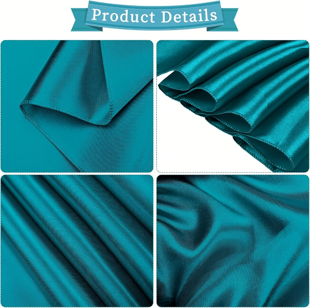 100pcs Satin Chair Sashes Bows for Wedding Banquet Party Event Decoration ¨C 13 Colors, 18¡Á275cm