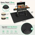 BBQ Grill Mat Fireproof & Heat Resistant - Double-Sided Fiberglass Grill Pad for Outdoor Grills, Fire Pits & Smokers | Waterproof Oil-Proof Deck & Patio Protector | Easy Clean BBQ Splatter Mat