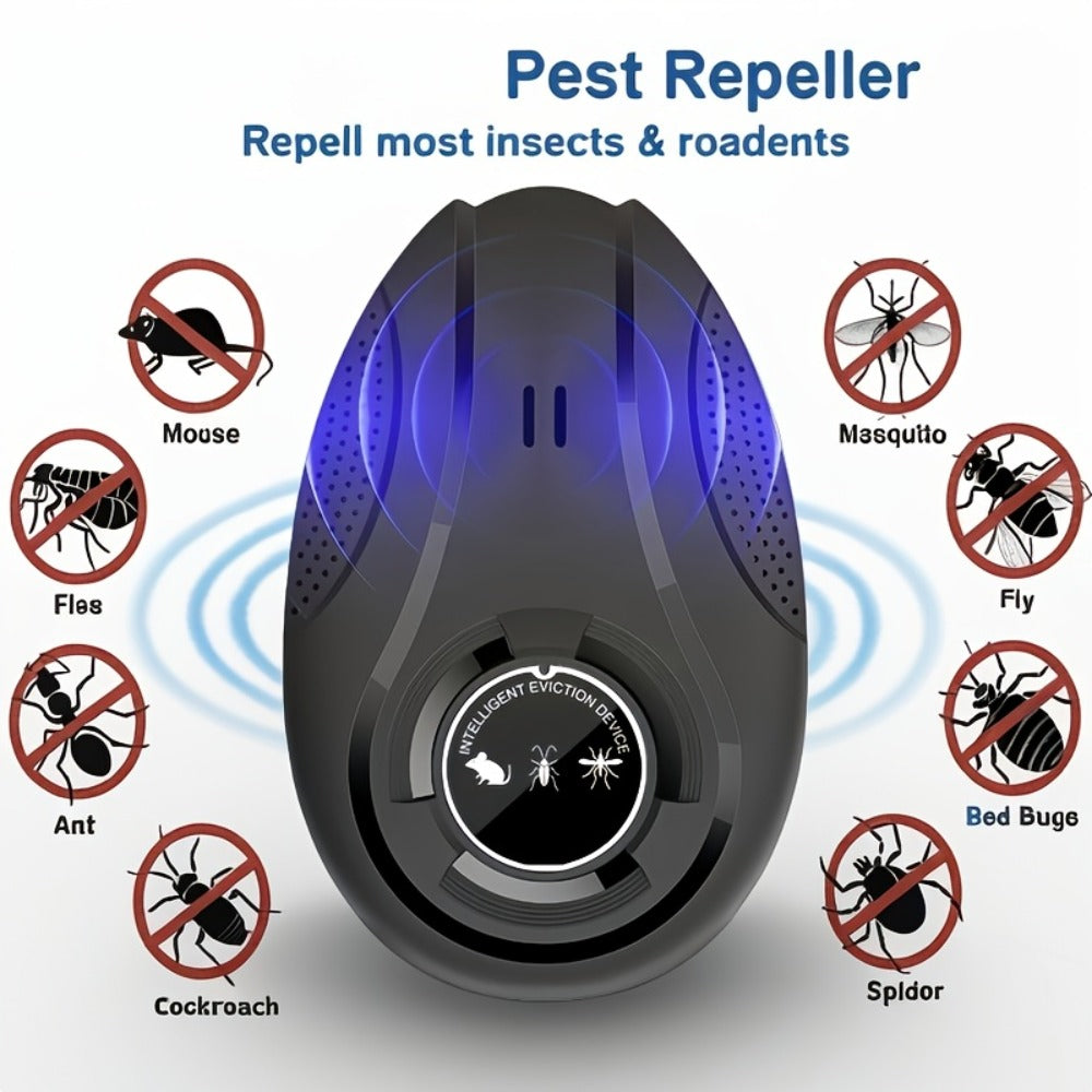 Ultrasonic Pest Repeller for Home Indoor ¨C Plug-In Electronic Mosquito Cockroach Mouse Ant Spider Repellent Device for House Office Warehouse