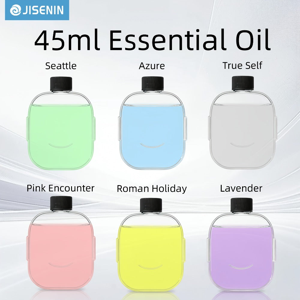 Essential Oil Diffuser Waterless Hanging Diffuser 5 Spray Modes 500mAh Rechargeable with Essential Oil Sets for Bedroom Office Hotel Kitchen Bathroom Desk Decor Aromatherapy Gift