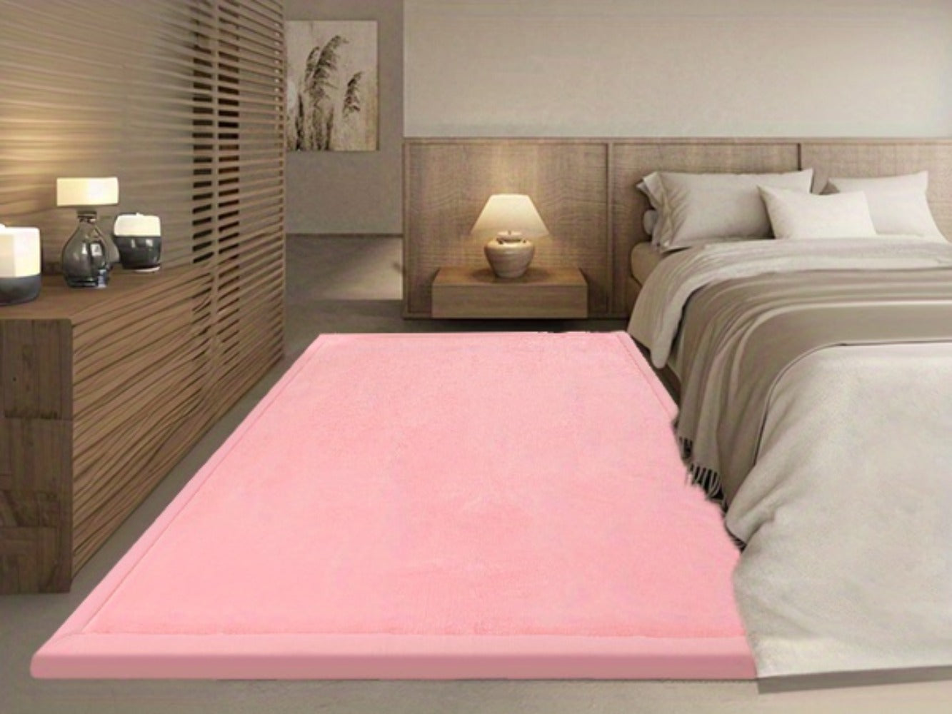 Memory Foam Area Rug Tatami Mat Non-Slip Coral Velvet Floor Mat for Living Room Bedroom Kids Playroom Yoga ¡ª Multiple Sizes & Colors