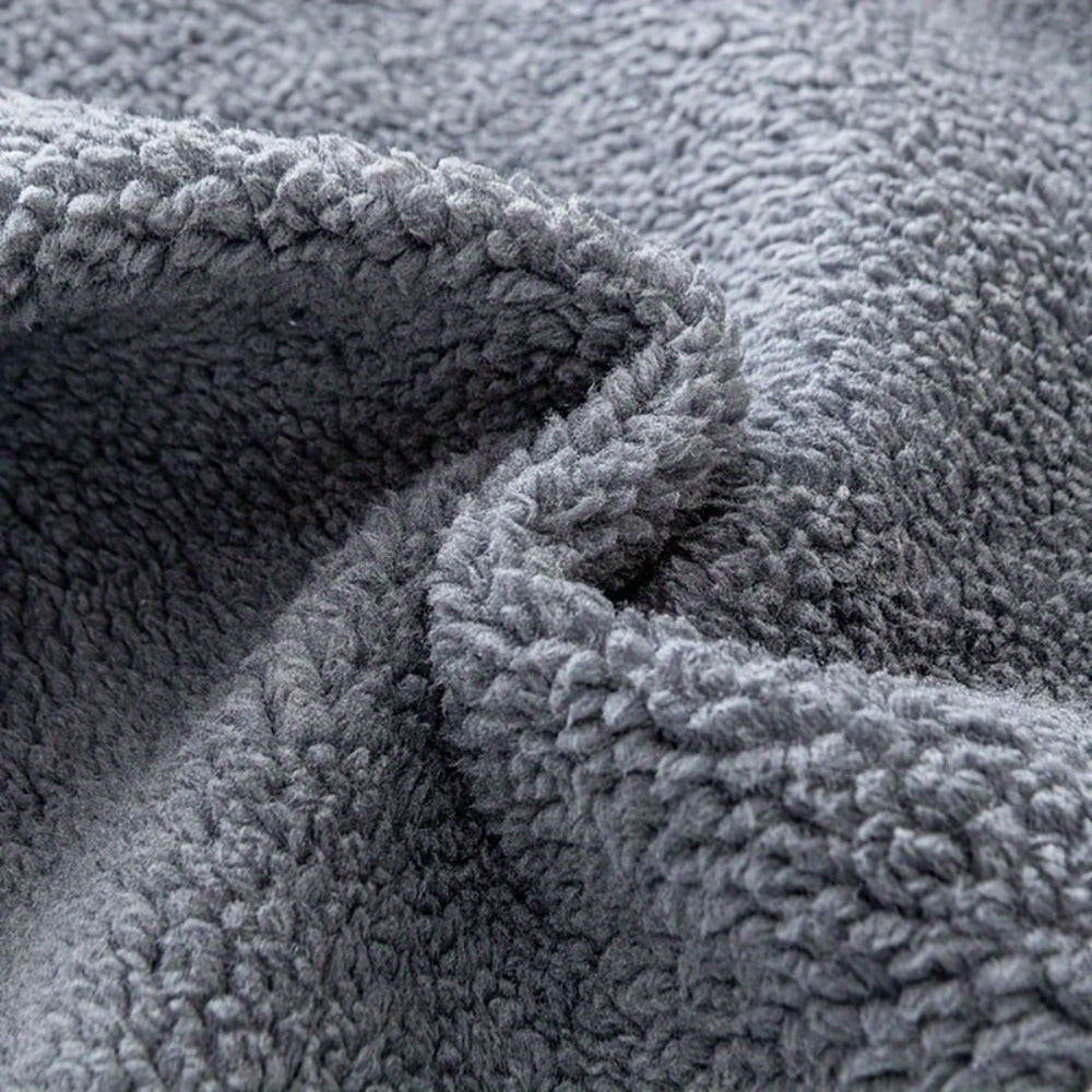 Plush Shearling Sofa Cover Non-Slip Pet-Friendly Couch Protector Animal Bone Embroidery Soft Warm for Living Room Bedroom Office 2 3 4 Seater