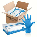 Anti-Slip Nitrile Gloves Bulk 200/500/1000pcs, Disposable Latex-Free Gloves for Aquarium Cleaning Pet Care Food Handling, S M L Sizes, Cost-Effective Value Pack