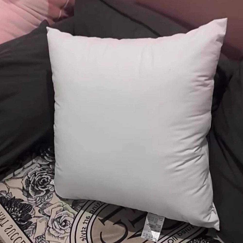 Throw Pillow Inserts 4 Pack Fluffy Square Pillow Stuffers with Zipper Plump White Cushion Inserts for Sofa Couch Bed Decorative Pillow Filler Machine Washable Multiple Sizes 14 16 18 20 22 Inch