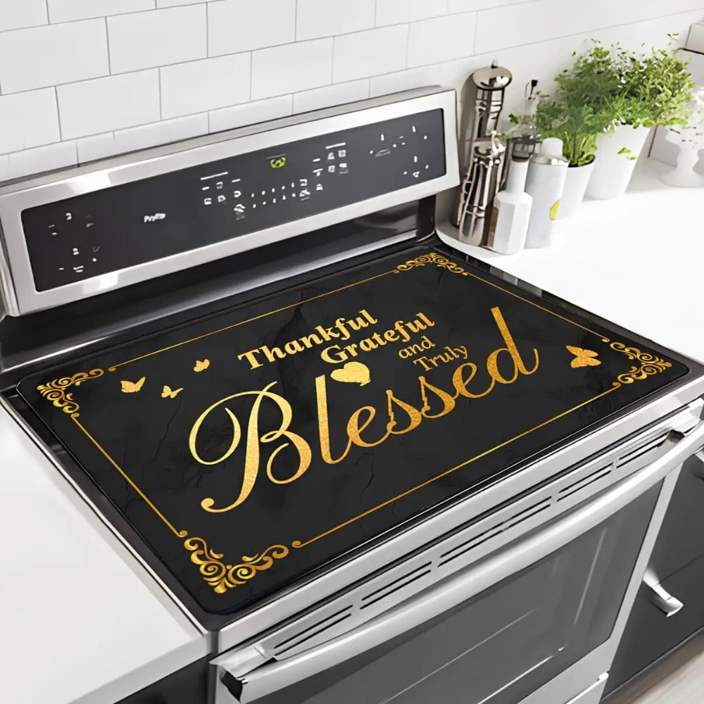 Glass Cooktop Protector Cover Heat Resistant Scratch Proof Appliance Mat for Stove Oven Dishwasher Washing Machine Dryer Top Expands Counter Space