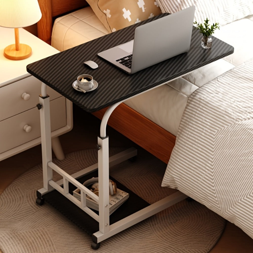 Bedside Table with Wheels Adjustable Height ¨C Multi-Style Nursing Care Table for Elderly & Patients | Single & 3-Tier Rolling Overbed Dining Table, Home Medical Convalescent Furniture, 13 Styles