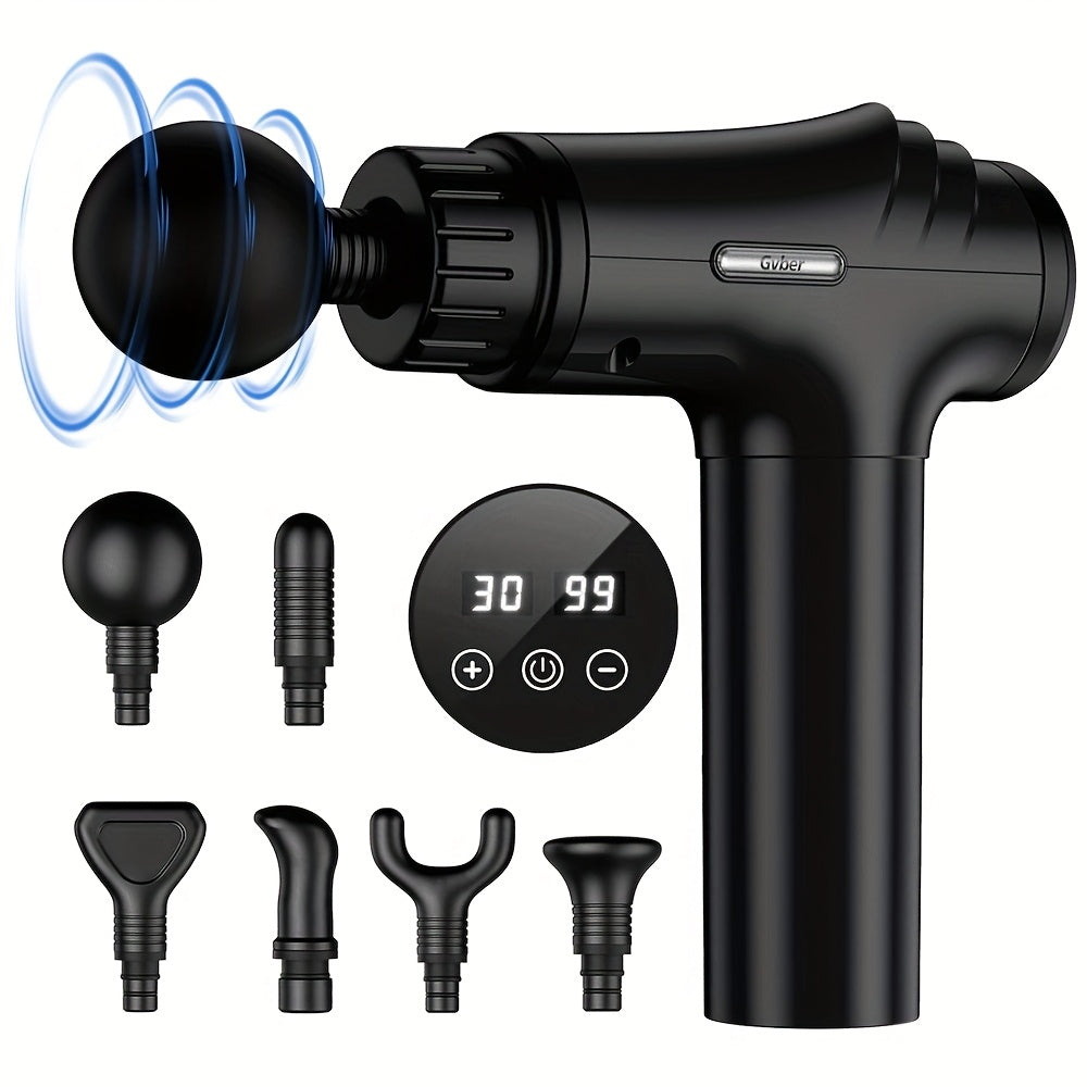 Massage Gun Deep Tissue ¨C Handheld Electric Muscle Massage Gun for Full Body, Back, Neck & Arm Relief, Percussion Massager for Sports & Fitness Recovery, Gift for Men Women Parents
