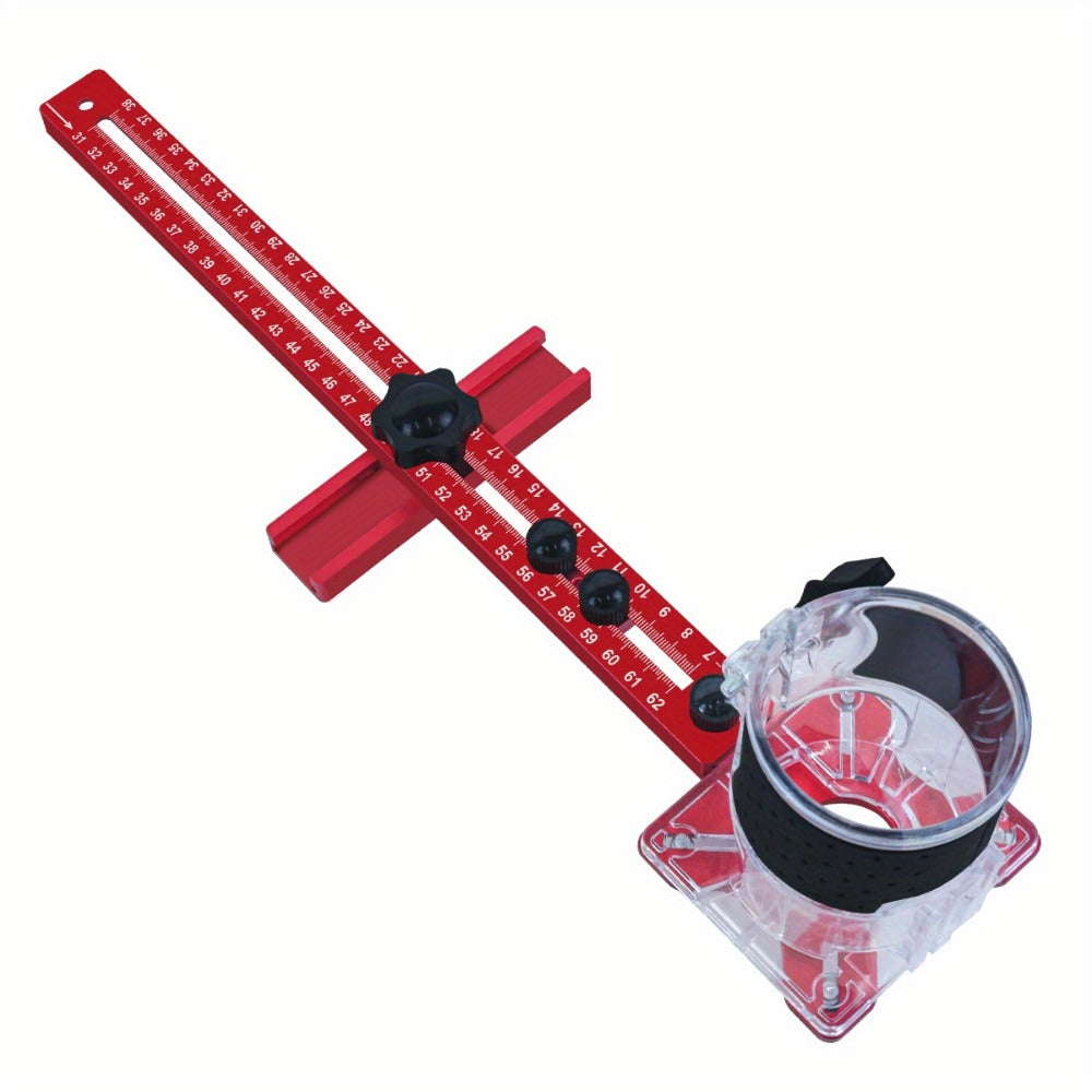 Router Circle Cutting Jig 4-in-1 Aluminum Alloy Woodworking