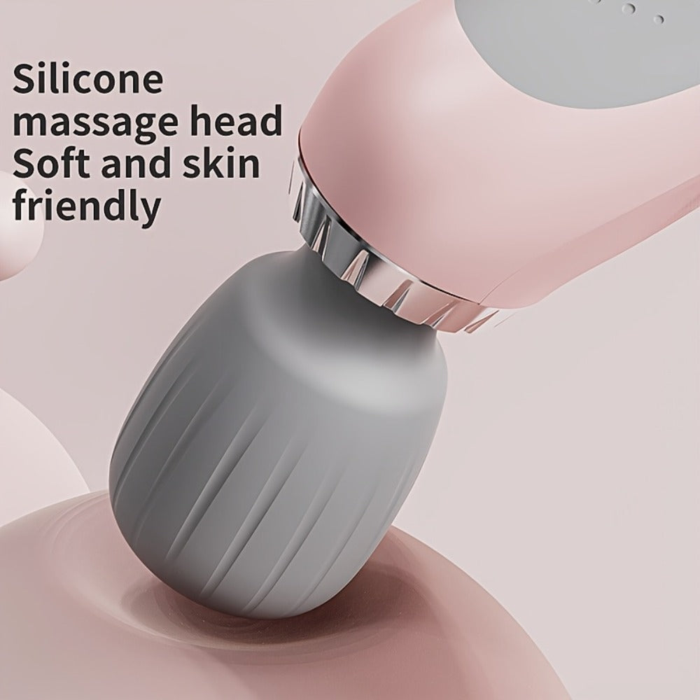 Portable Handheld Massage Stick ¨C USB Rechargeable Wand Massager with 5 Adjustable Speed Levels, Relieves Neck, Back, Leg & Waist Tension, Compact Travel Massager, Holiday Gift for Family & Friends