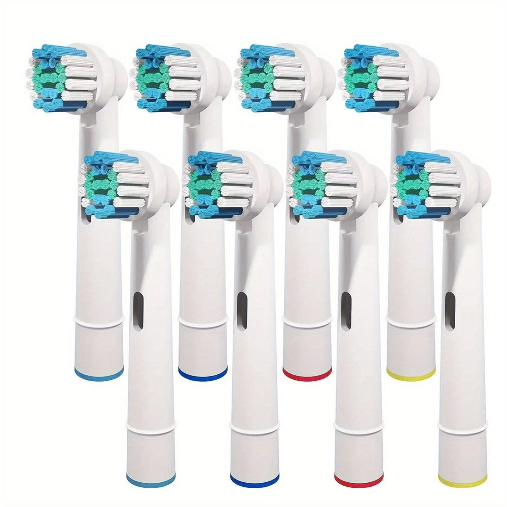 Replacement Toothbrush Heads Compatible with Oral-B Electric Toothbrush - 12 Pack Professional Brush Heads, Deep Clean Bristles, Plaque Removal, Fits Oral-B Pro, Vitality, CrossAction & Smart Series