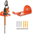 Weed Eater Hanger Wall Mount Trimmer Rack ¨C 8¡± Heavy Duty Garage Storage Hooks for Grass Trimmer, Hedge Trimmer, Leaf Blower & Chainsaw | Garden Power Tool Holder Organizer Wall Bracket | 1/2/4pcs