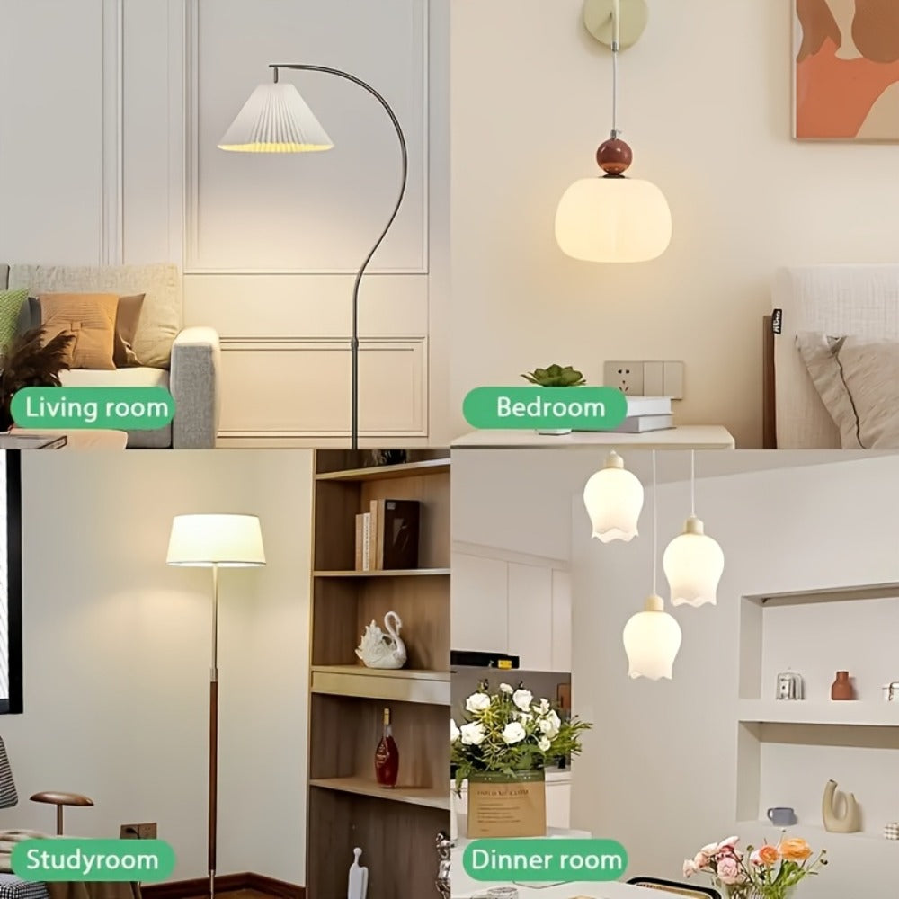A19 LED Light Bulb 14W 1100 Lumens 4500K Daylight White 85+ CRI Non-Dimmable ¨C E26 Base No Flicker High Brightness Bulb for Home Bedroom Office Kitchen Living Room Lamp, 6 Pack