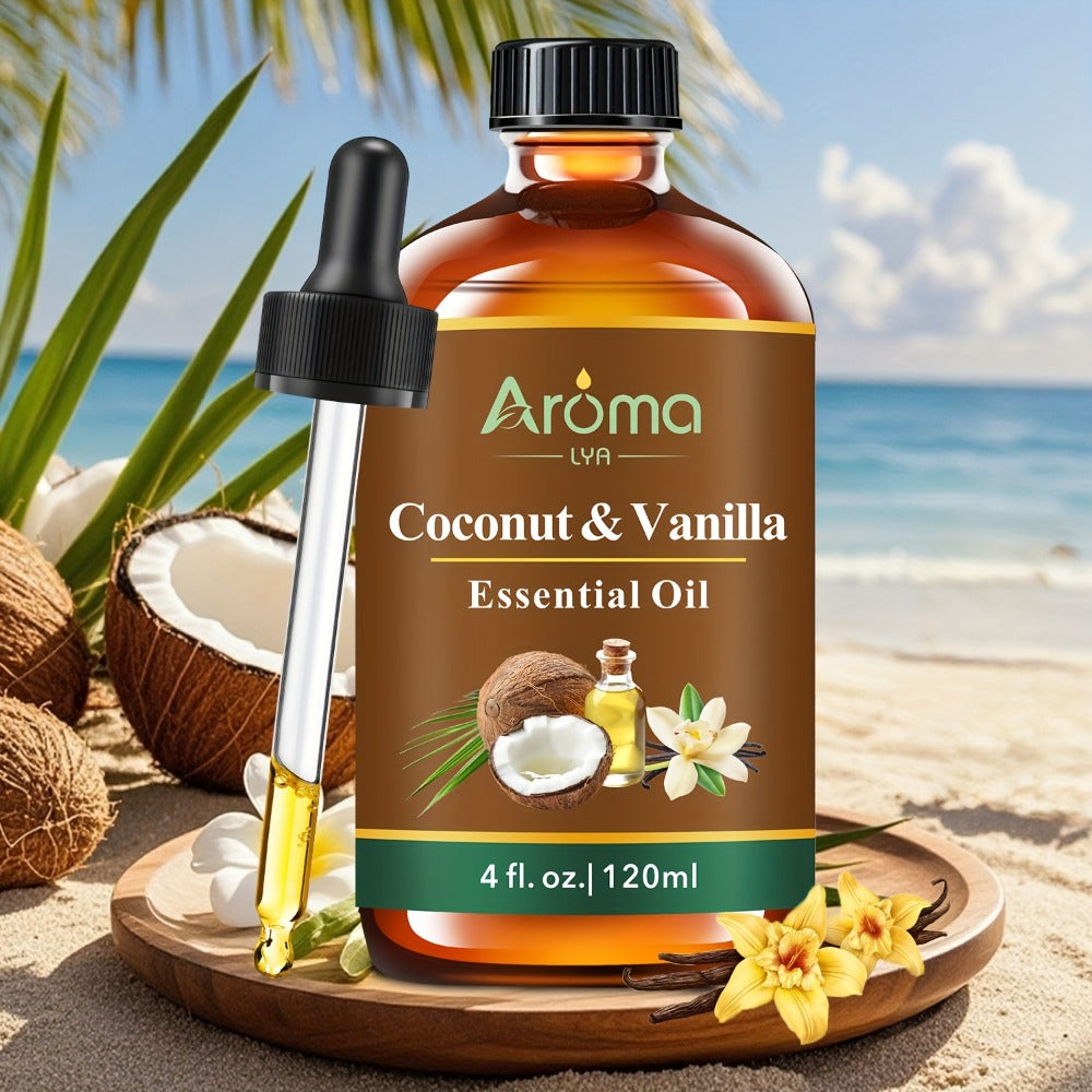 Diffuser Oil 4oz Coconut Vanilla Sweet Orange Pumpkin Pie Peach Hotel Scent for Candle Humidifier Room Diffuser Air Freshener Home Decor Aromatherapy Gift for Women