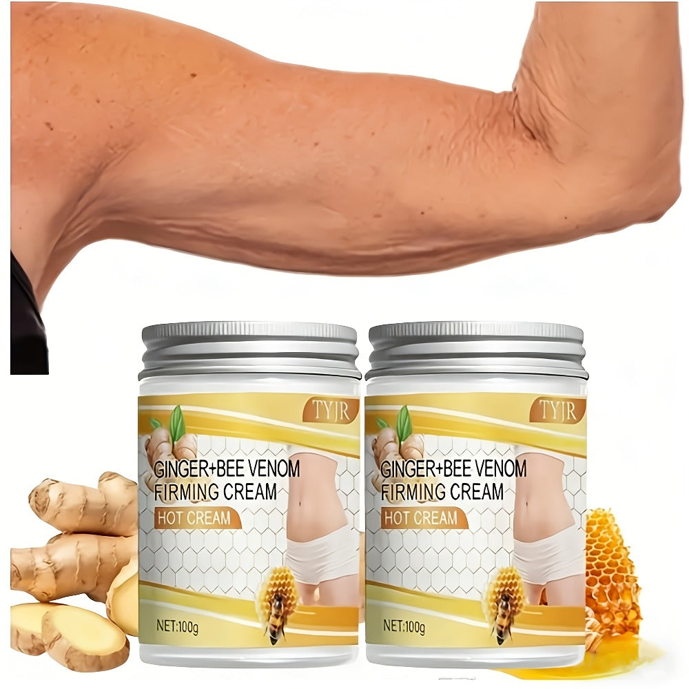 Body Firming Cream 2-Pack 100g Moisturizing Lotion with Glycerin & Vitamin E for All Skin Types ¨C Nourishing Tightening Cream for Tummy, Arms, Legs, Waist, Daily Skin Care Unisex