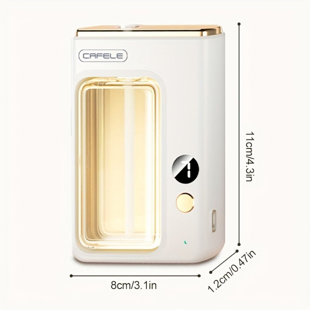 Aroma Diffuser & Humidifier 2-in-1 ¨C USB Powered, 7-Level Mist, Odor Eliminator, Includes Essential Oil (Shangri-La or Encounter), Compact Air Moisturizer & Fragrance Diffuser for Home, Office & Bedroom