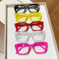 5pcs Candy Color Square Anti-Blue Light Glasses ¨C Unisex Party Eyewear for Women & Men