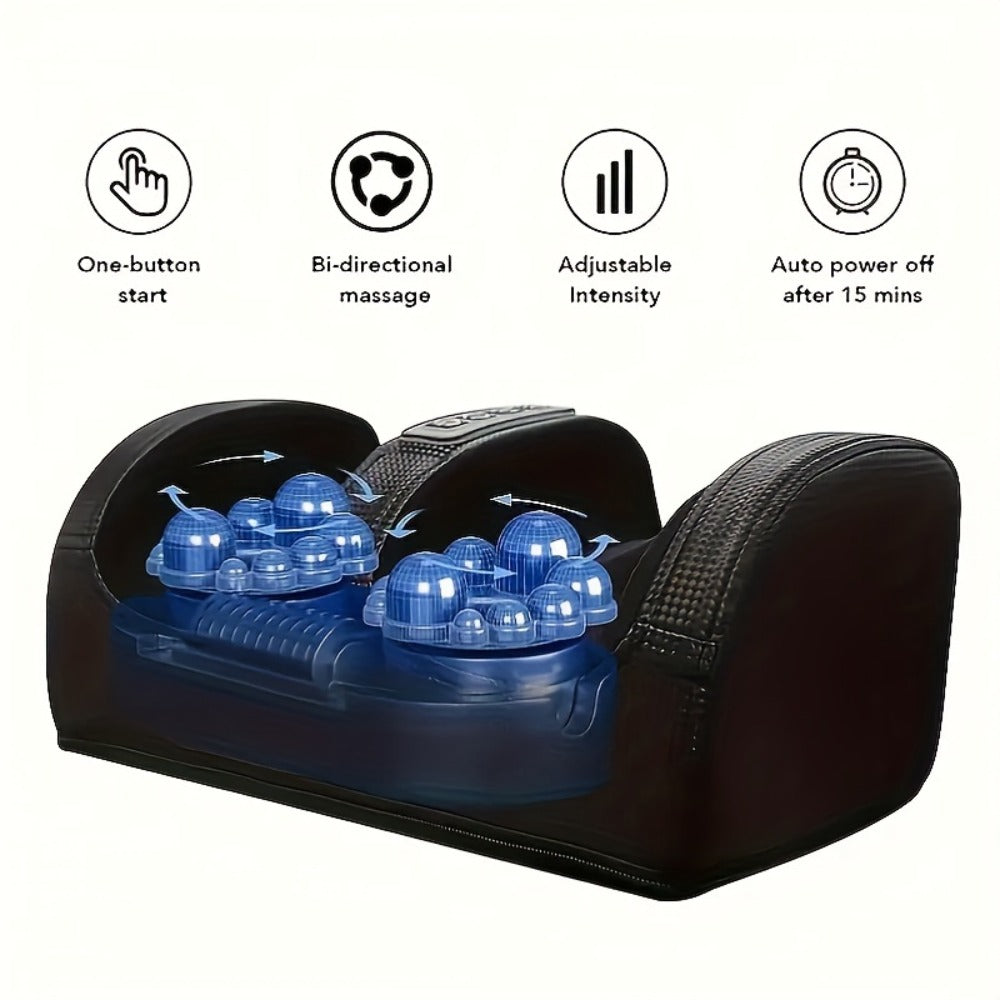 Foot Massager with Heat Compression Air Pressure for Athletes Blood Circulation Muscle Relaxation Electric Foot Massage Machine Father's Day Mother's Day Gift