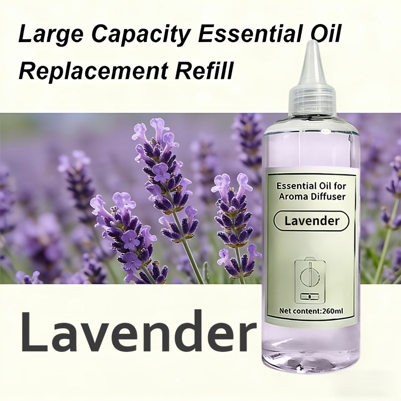 Essential Oil Refill for Aroma Diffusers - 16.91oz Large Capacity, Long-Lasting Fragrance, Anti-Spill Design, Odor Eliminating, Compatible with Most Diffuser Models, Rose Ocean Lavender Sandalwood