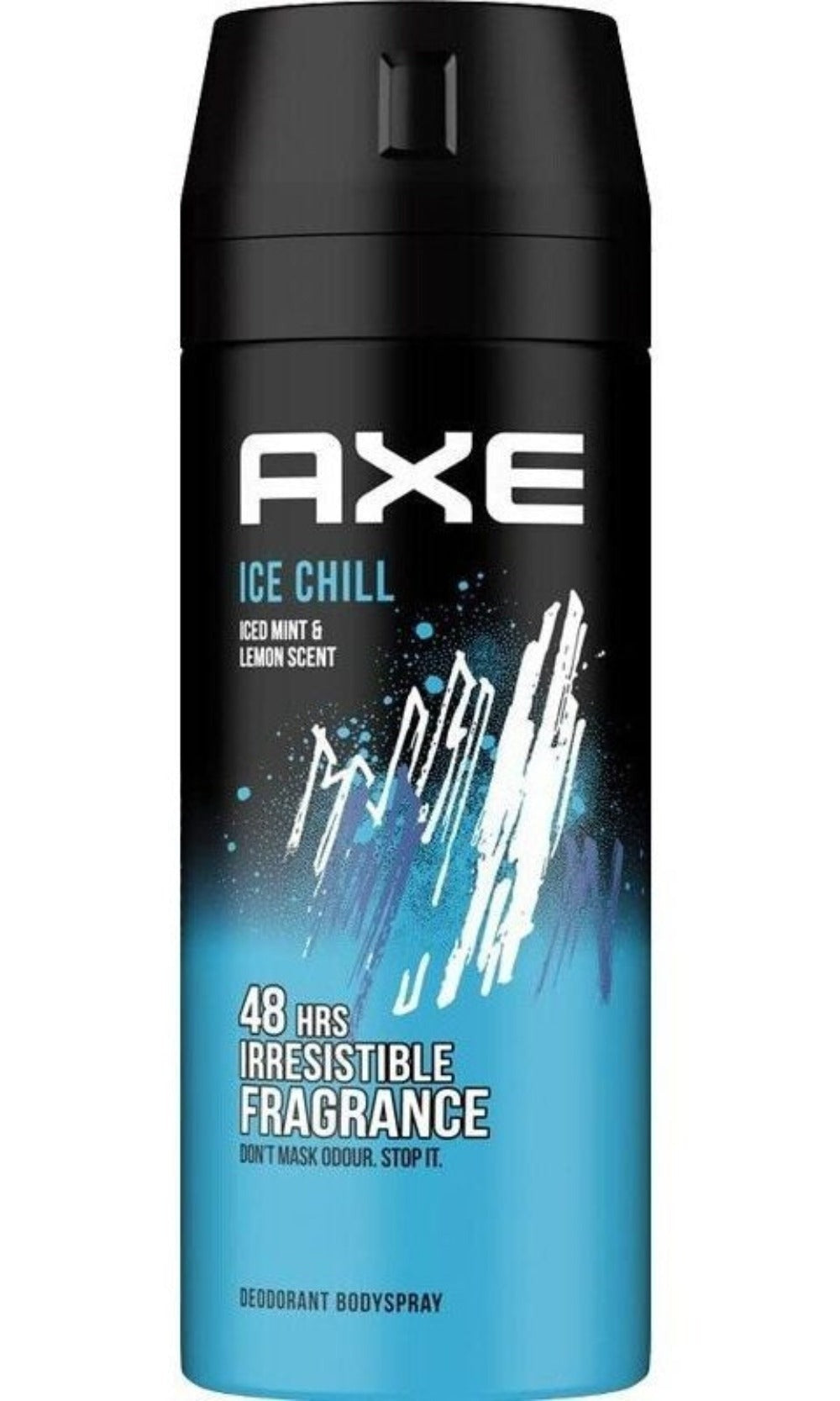 Axe Ice Chill Deodorant Body Spray for Men 3 Pack 150ml Fresh Cool Long-Lasting Scent Lightweight Non-Sticky Formula for Daily Gym Travel Grooming Confidence All Day