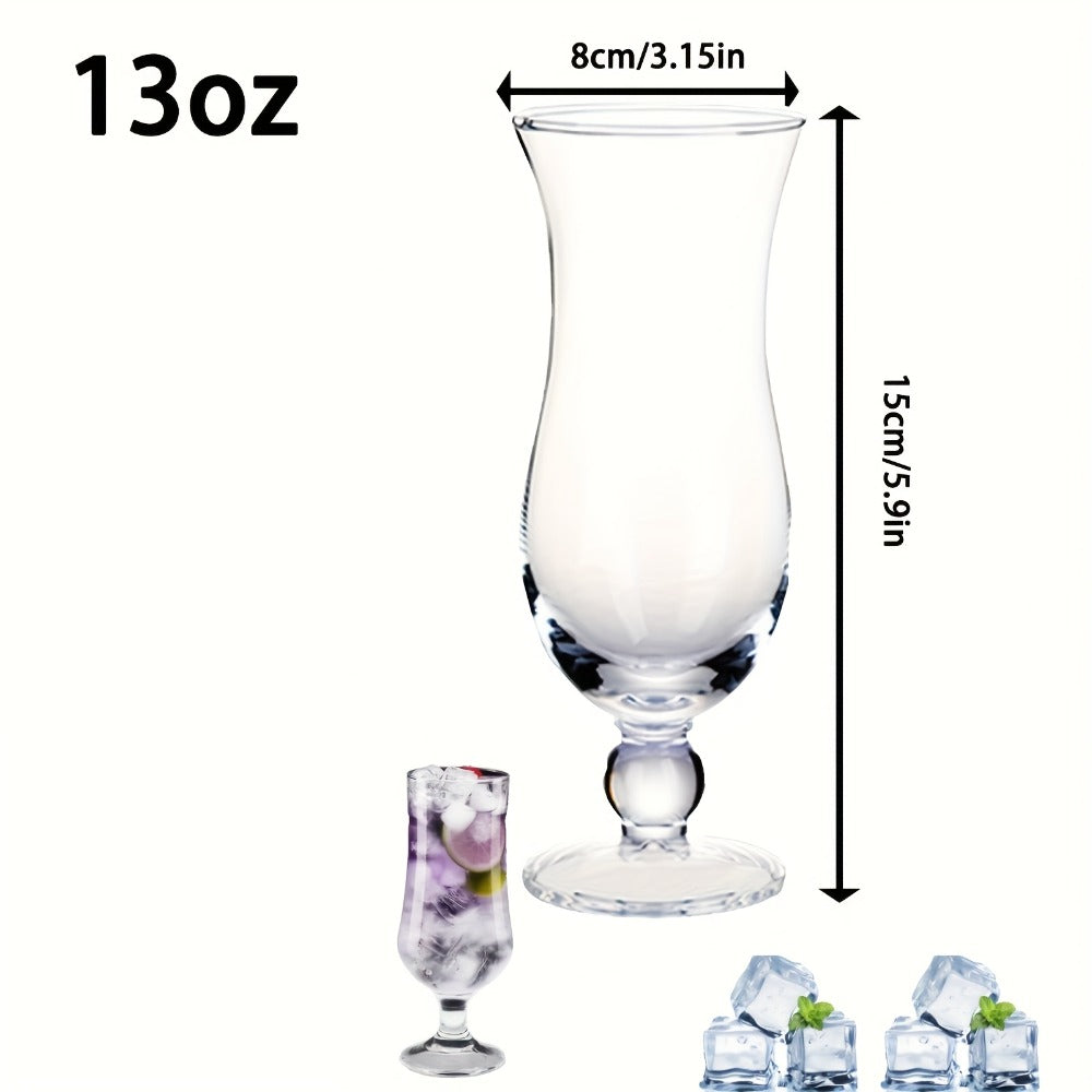 Highball Glasses Set of 12 ¨C 13 Oz Crystal Tumbler for Mojito, Tom Collins, Cocktails & Whiskey ¨C Non-Slip Bar Glassware for Water, Juice & Hot or Cold Drinks ¨C Perfect for Holidays & Entertaining