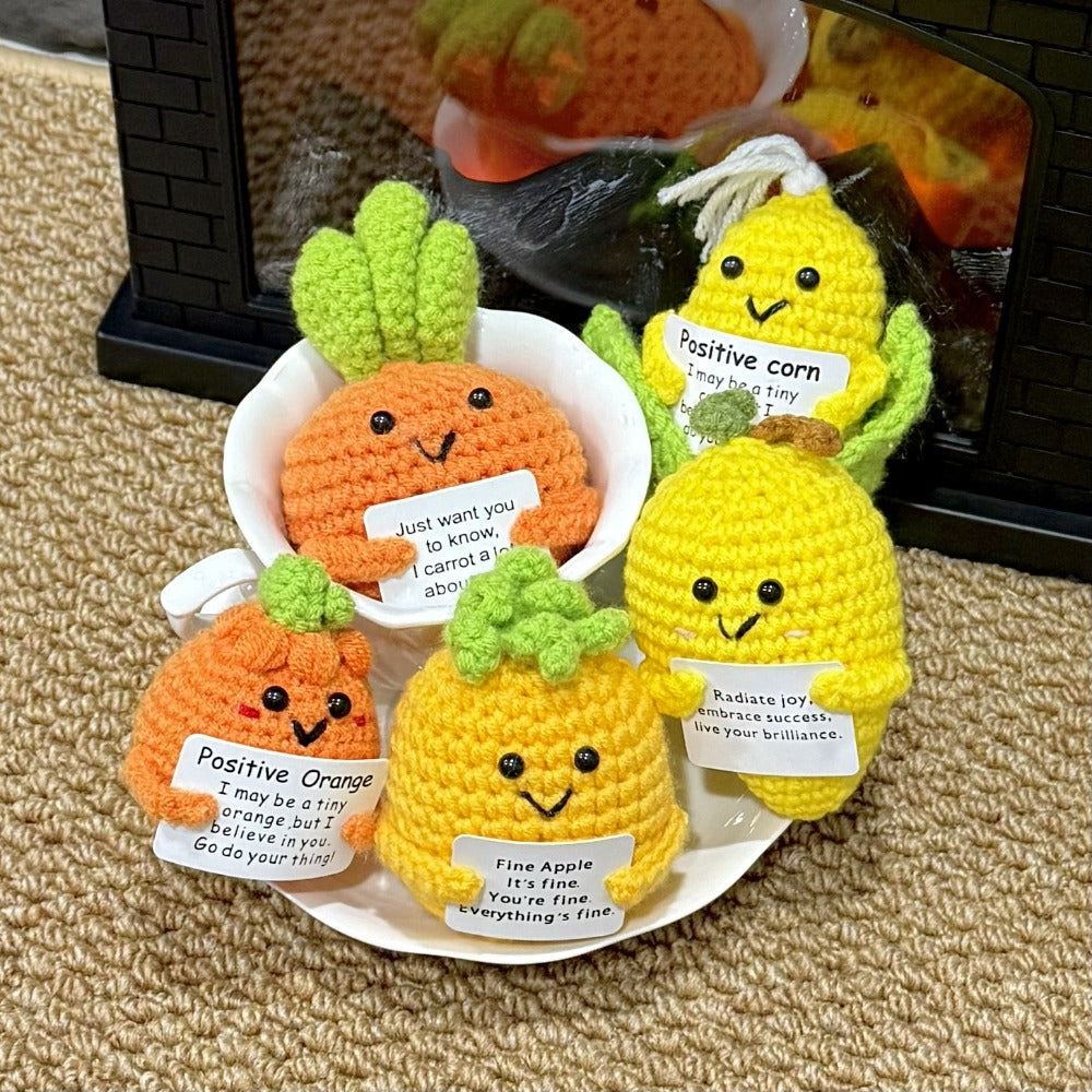 Crochet Doll Set 20pcs Handmade Emotional Support Dolls ¨C Cute Collectible Okra Plush Figures, Birthday Gift for Women Men Mom Dad Kids Teacher Friend Coworker