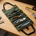 Collapsible Tool Bag Organizer for Hardware Storage | Foldable Tool Kit Bag for Carpentry Electricians Automotive Repairs Outdoor | Portable Buggy Bag Easy Transport