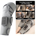 Knee Massager with Heat ¨C Electric Air Compression Knee Wrap, 3 Heating Levels & 3 Massage Modes, USB Rechargeable Cordless Knee Brace Massager for Arthritis, Joint Pain Relief & Muscle Recovery