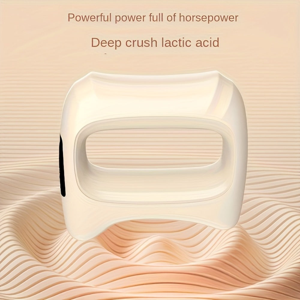 Dual Motor Electric Fascia Ring with Massage Belt ¨C 8 High-Frequency Vibration Modes, Type-C Rechargeable Large Battery, Ergonomic Grip, Upgraded Vibration Massager for Full Body Muscle Relief