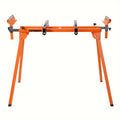 Miter Saw Stand with 78-1/8¡± Sliding Rail ¨C 3-Step Quick Fold, 22LB Lightweight, 330LB Capacity, Universal Fit for DeWalt Makita Bosch & Most Miter Saw Brands