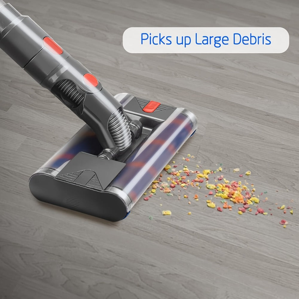 Dyson Replacement Brush Head Double Roller Compatible with V7 V8 V10 V11 V15 360¡ã Swivel Hard Floor Vacuum Cleaner Attachment