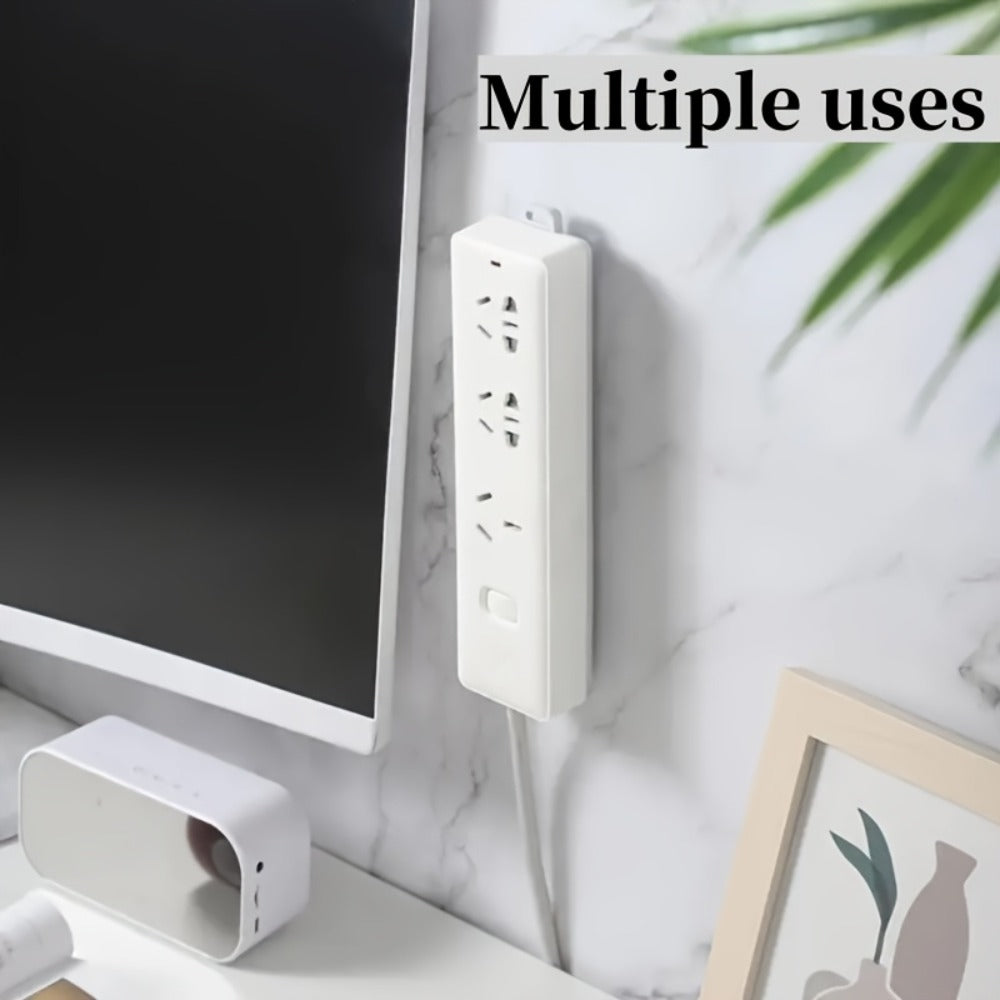 Magnetic Wall Hooks No Hole Easy Install ¨C Strong Adhesive Hook Set for Home Office Kitchen Bathroom, Versatile Damage-Free Wall Hanger, 6 12 or 20 Pack