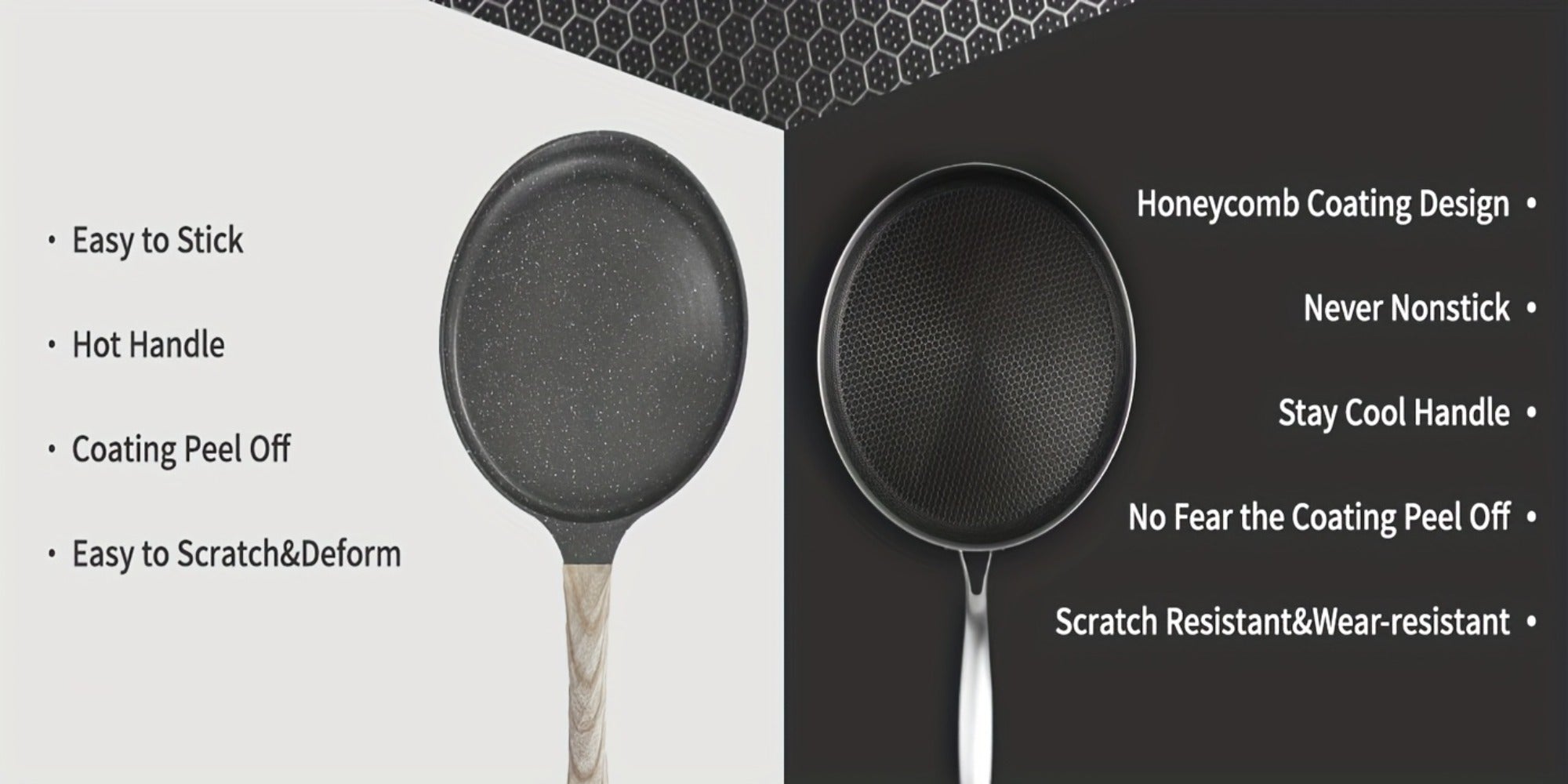 Stainless Steel Crepe Pan 11 Inch Dual Honeycomb Non-Stick PFOA-Free with Lid ¨C Triply Steel Pancake Griddle for Tortillas | Induction Gas Electric Ceramic Compatible Home Camping BBQ Cookware