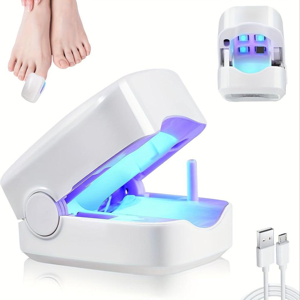 Nail Fungus Laser Treatment Device ¨C FDA Cleared Anti-Fungal Laser for Toenail & Fingernail Fungal Infections, 7-Minute Home Treatment