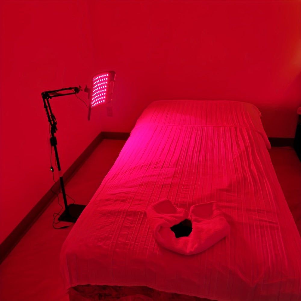 Red Light Therapy Lamp with Stand ¨C 660nm Red Light & 850nm Near Infrared Light Device for Body Pain Relief, Muscle Recovery & Skin Care, At-Home Infrared Light Therapy for Joint & Back Pain