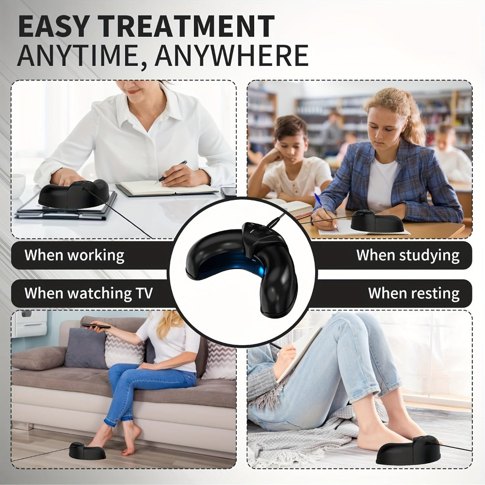 Nail Light Therapy Device FDA Cleared 470nm 910nm Dual Wavelength Toenail Fungus Laser Cleaning Machine Onychomycosis Home Treatment Portable Nail Care Device