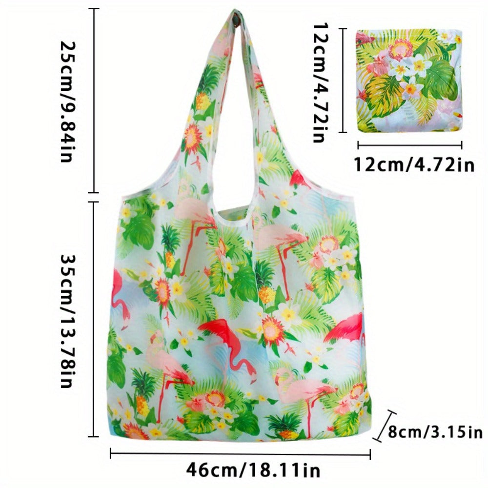 Reusable Shopping Bags Extra Large Set of 8 | 50 lb Foldable Zipper Tote Bags | Non-Woven Leak-Proof Machine Washable | Grocery Beach Picnic Bags Floral Animal Solid Patterns