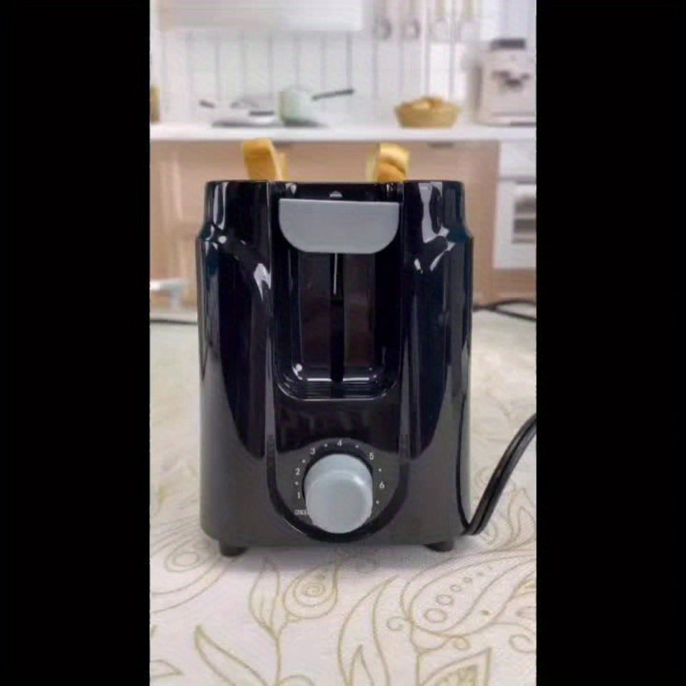 2-Slice Toaster ¨C 6 Shade Settings, Cancel, Reheat & Defrost Functions, Removable Crumb Tray, 750W Compact Design for Bread, Waffles & Bagels, Available in Red, White, Black, Yellow, Pink & Blue