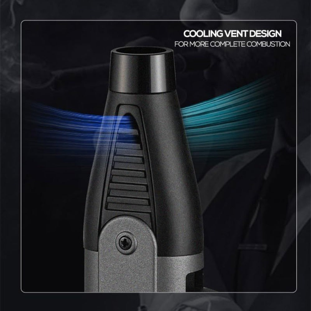 Torch Lighter Set Windproof Jet Flame with Safety Lock & Adjustable Flame - 10/15pcs Long Igniter for Candles, Grill, BBQ & Fireworks | Gift Box | 5 Colors