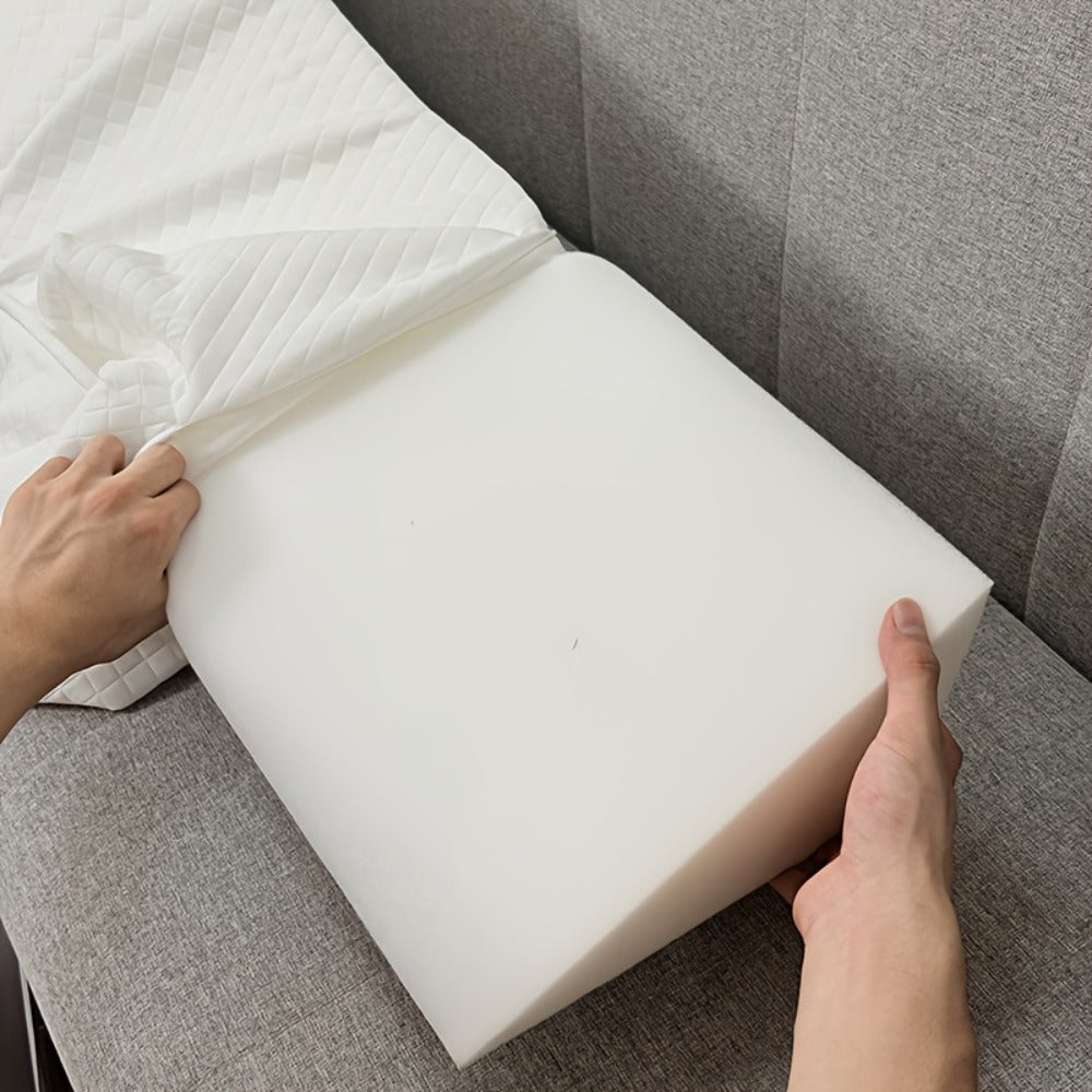 Bed Wedge Pillow Headboard Gap Filler Mattress Wedge Fills 0-7 Inch Gap Between Headboard and Mattress Backrest Pillow Twin Full Queen King