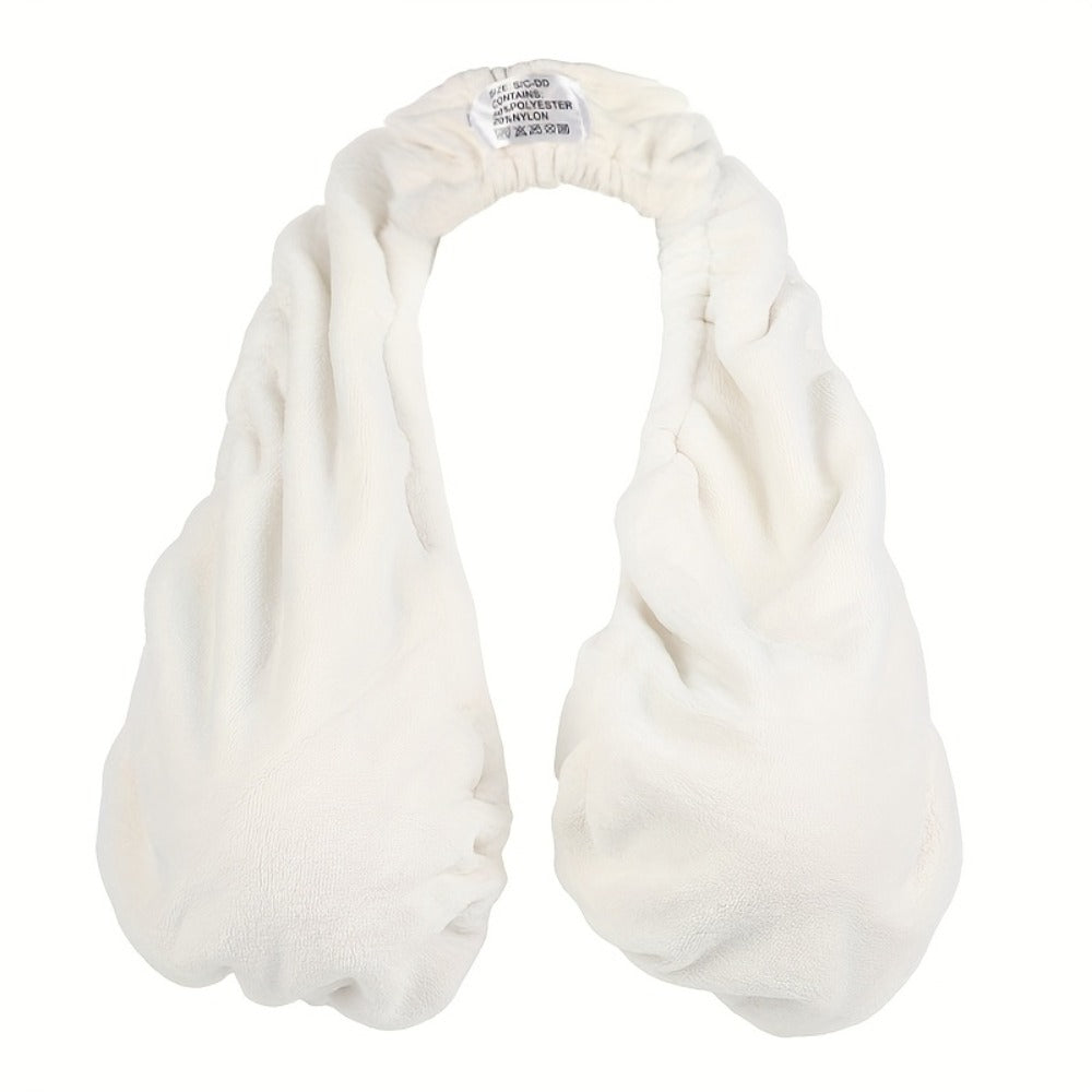 Strapless Towel Bra Wrap ¨C Breathable Knit Beach & Sports Chest Cover for Women, Soft Double-Sided Plush, Absorbent Daily Wear