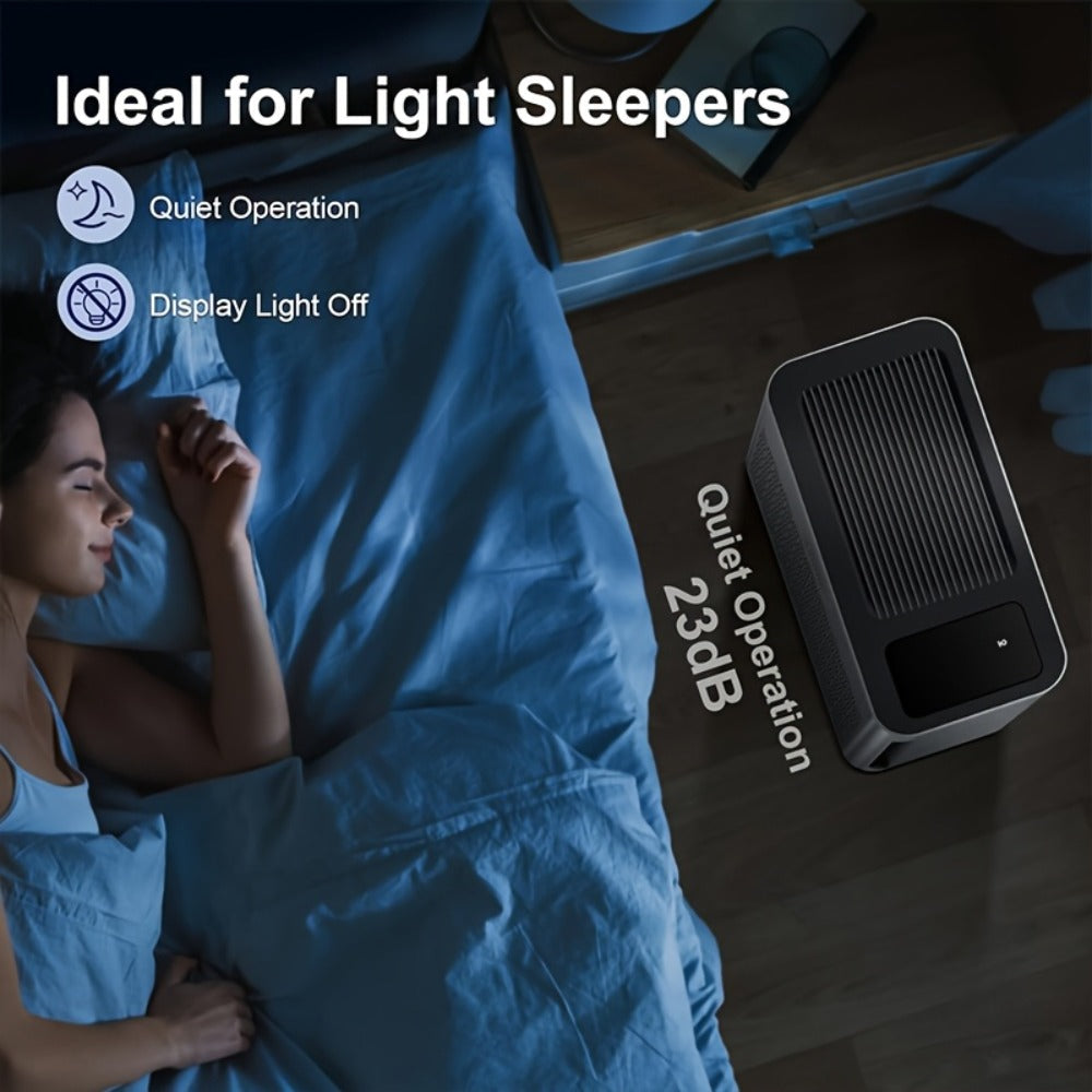 Large Area Air Purifier Covers 1095ft2 with Air Quality Display Timer for Bedroom Living Room Indoor Home Office Multiple Colors